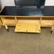 Vintage dressing table from the 50s in birch wood