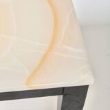 Vintage onyx side table