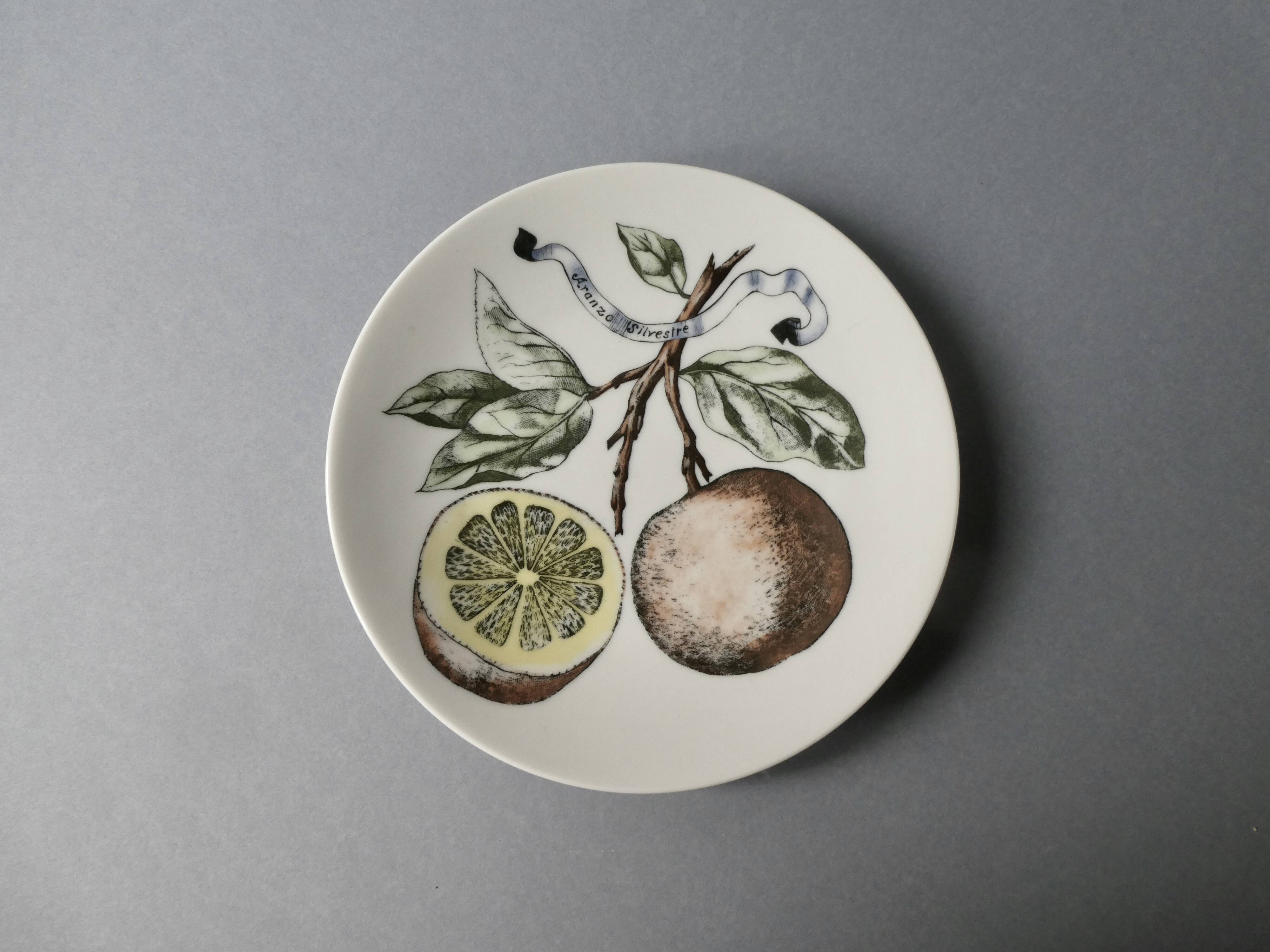 Bavaria fruit decor ceramic plate