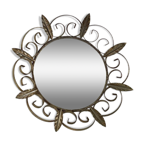 Miroir mural année 60