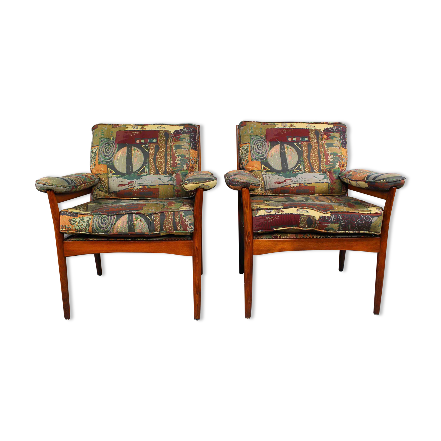 Mid Century Lounge Chair From Gote Mobler, Sweden 1970s