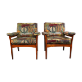 Mid Century Lounge Chair From Gote Mobler, Sweden 1970s