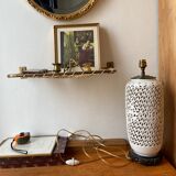 Porcelain lamp foot