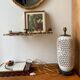 Pied de lampe en porcelaine
