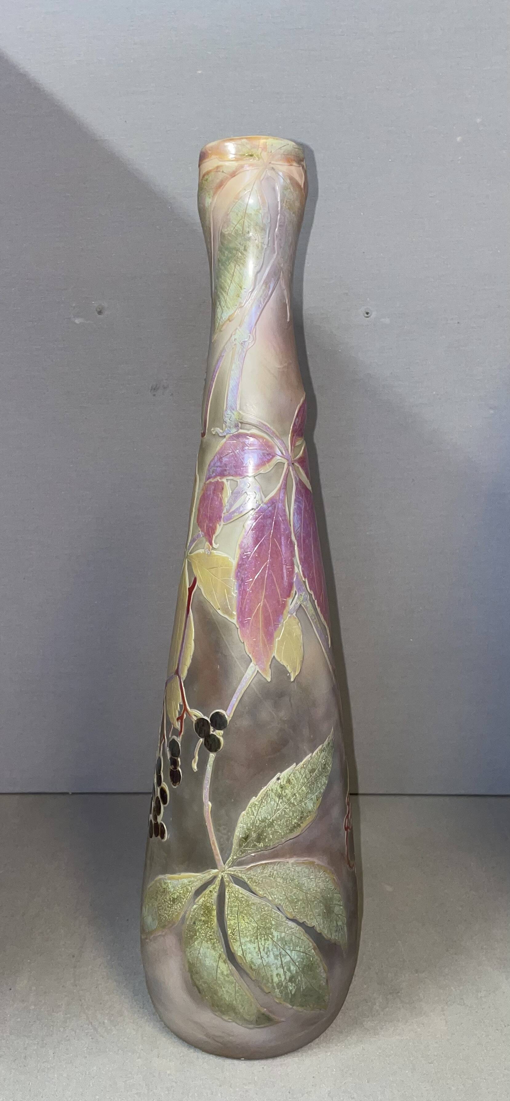 Vase Signed Legras SD circa 1910