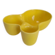 Yellow Vitamin fruit bowl by Muuto