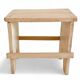 Rustic Spanish Milking Stool, Handcrafted Wood, Original Patina, 1940s