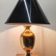Large bronze lamp Hollywood Regency