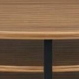 Table basse scandinave vintage en teck