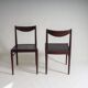 Set of 4 mid-century dining chairs