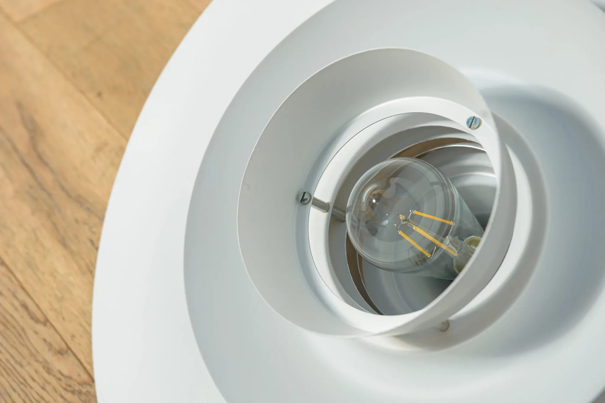 Type 240 pendant lamp, designed by Mogens Davidsen, Superlight, Denmark, 1970s.