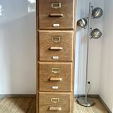 American oak filing cabinet circa 1920