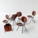 Set of 6 S88 Chairs by Osvaldo Borsani for Tecno, 1956, Italy