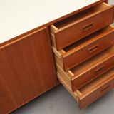 1960s sideboard in teak and formica
