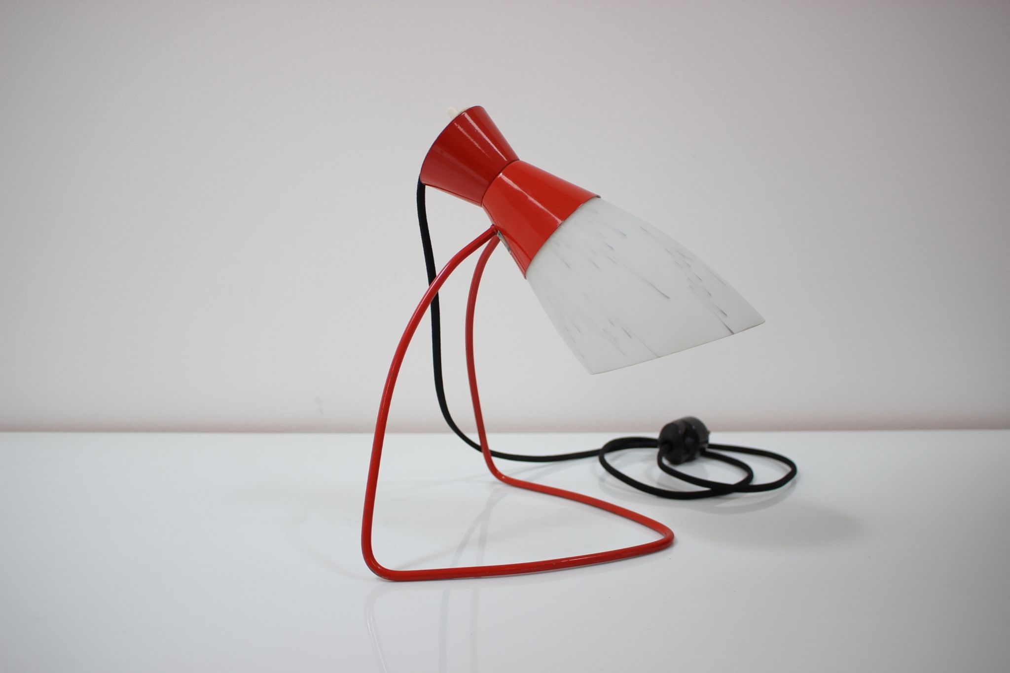 Mid-century table lamp designed by Josef Hurka for Napako, 1960's.