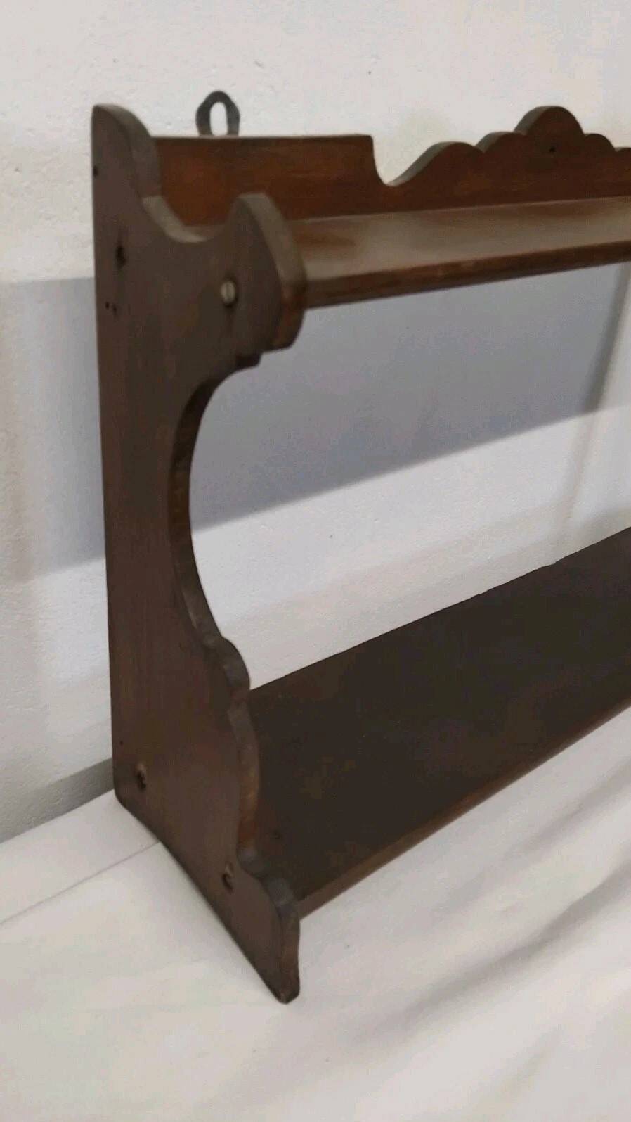 Old Wooden Wall Shelf