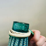 Demijohn scoubidou vintage