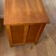 1950s vintage children's desk in light oak