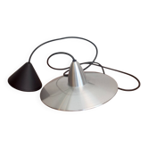 Vintage aluminium ufo hanglamp Hala Zeist