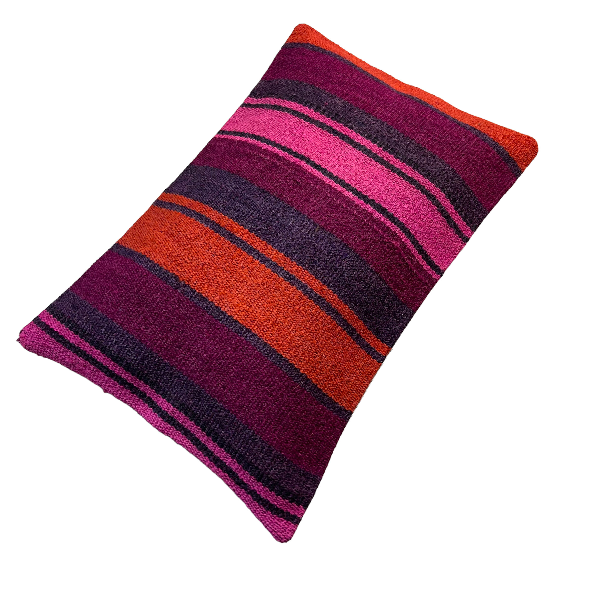 Housse de coussin vintage turque faite à la main, 30 x 50 cm