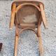 Set of 5 Stella Thonet bistro chairs from the 1950s