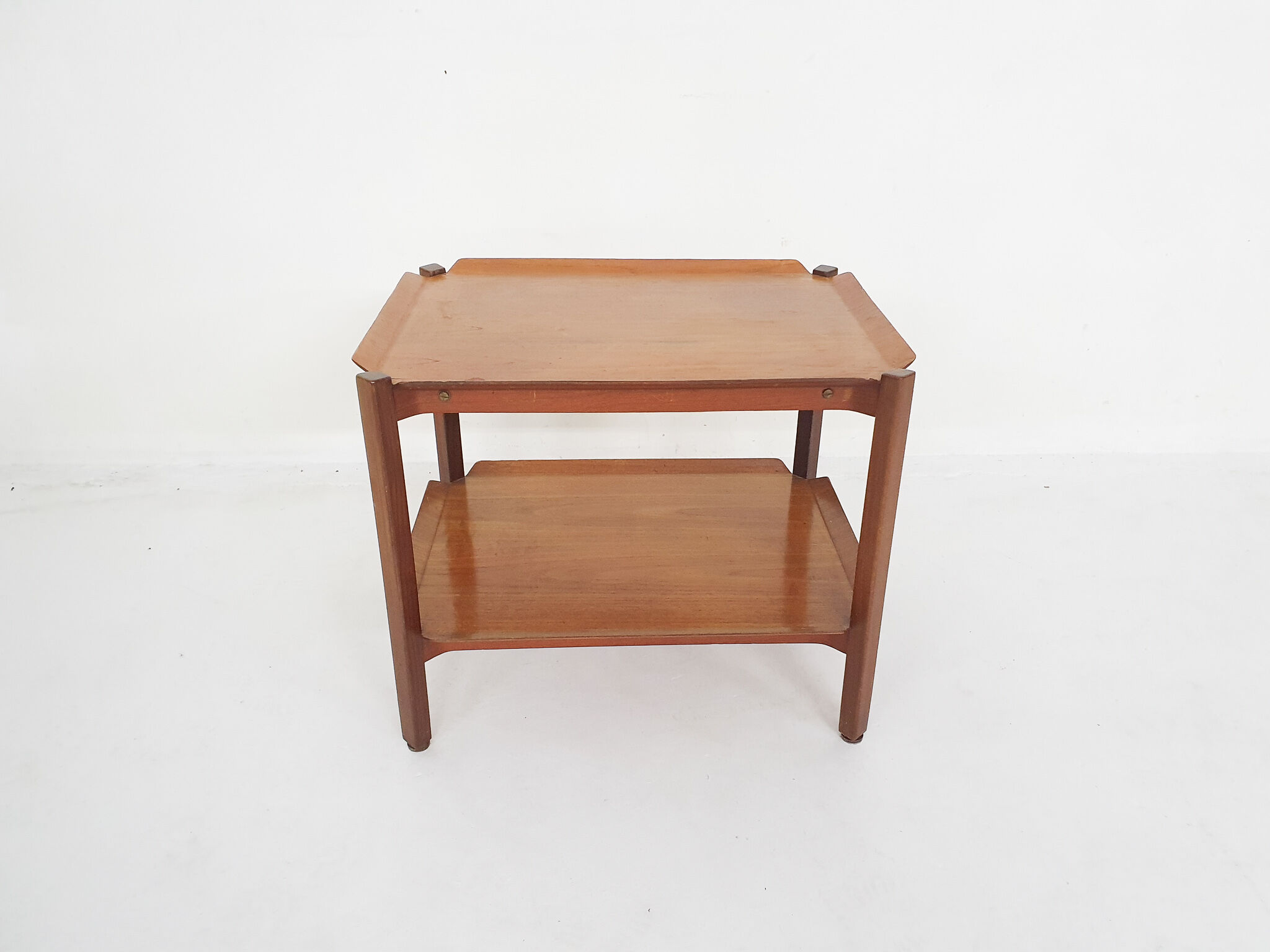 Mid-century teak side table, The Netherlands 1950's