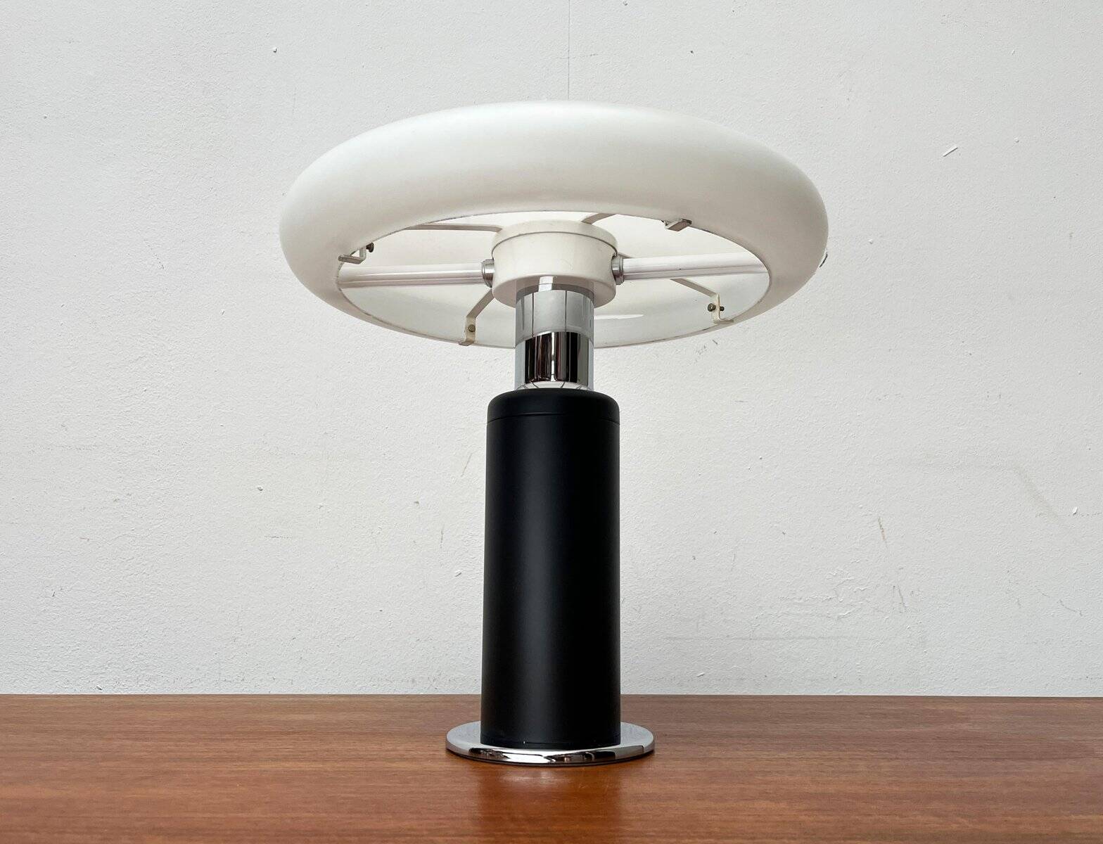 Postmodern German table lamp by Hillebrand, 1980s.
