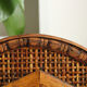 Office or bedroom storage furniture in rattan and wicker