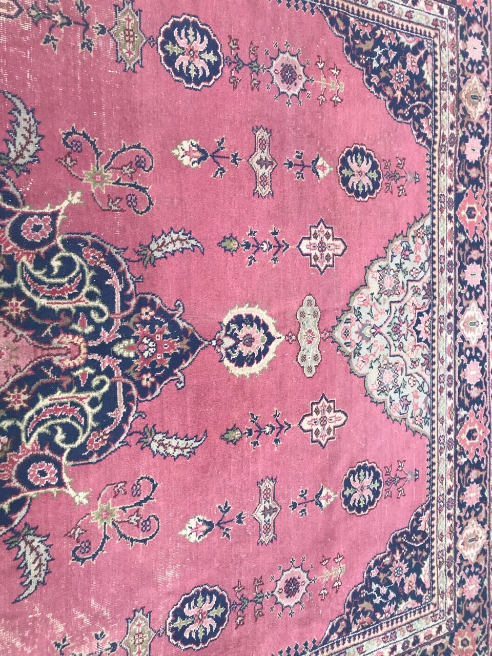 Turkish carpet former Sparta handmade 273 x 390 cm