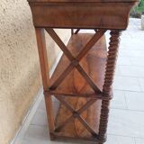Nineteenth century walnut console