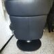 Stressless chair ekorness jazz grained leather and his foot rests