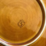 Sarreguemines round serving dish.