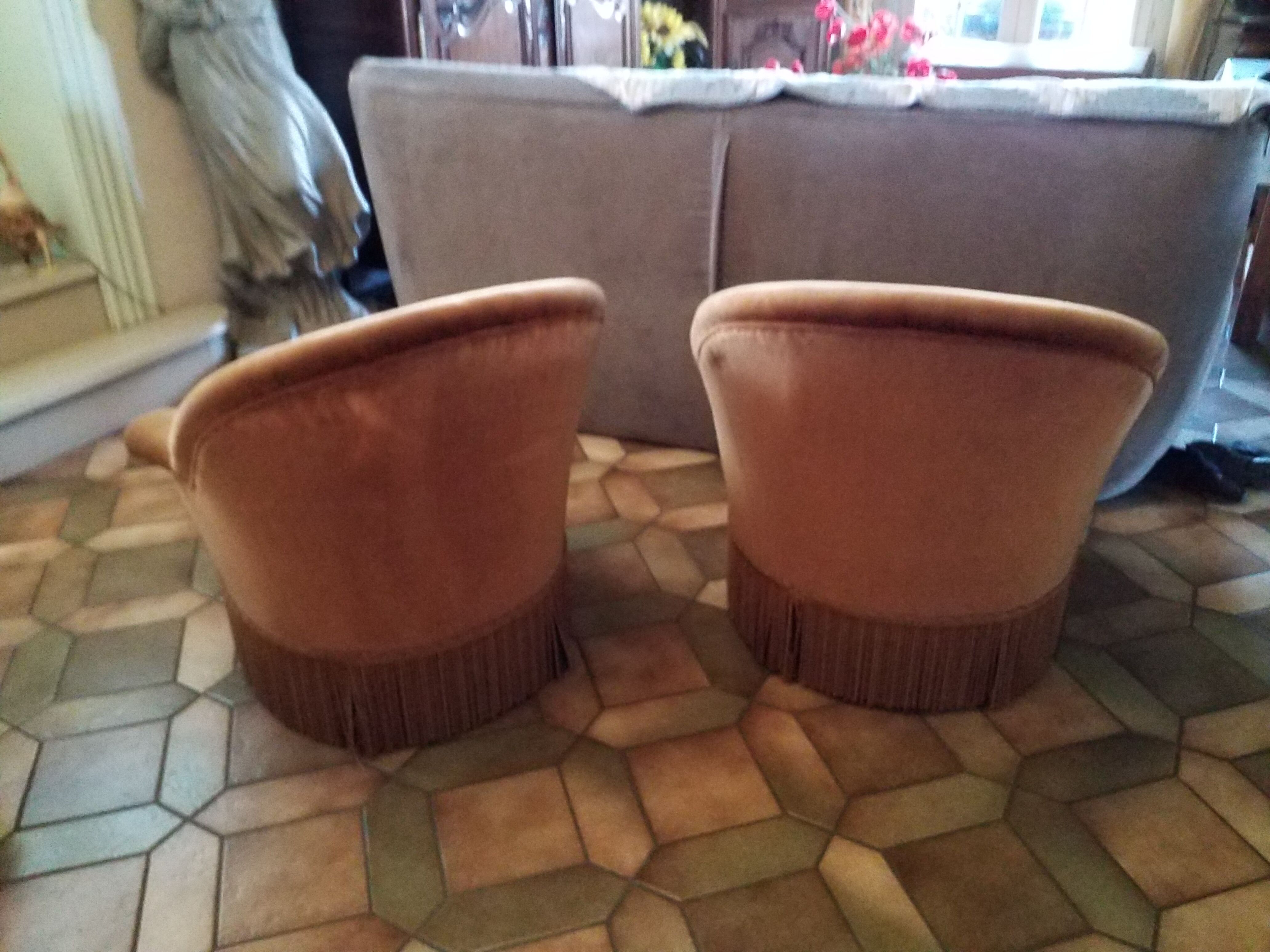 Pair of toad chairs