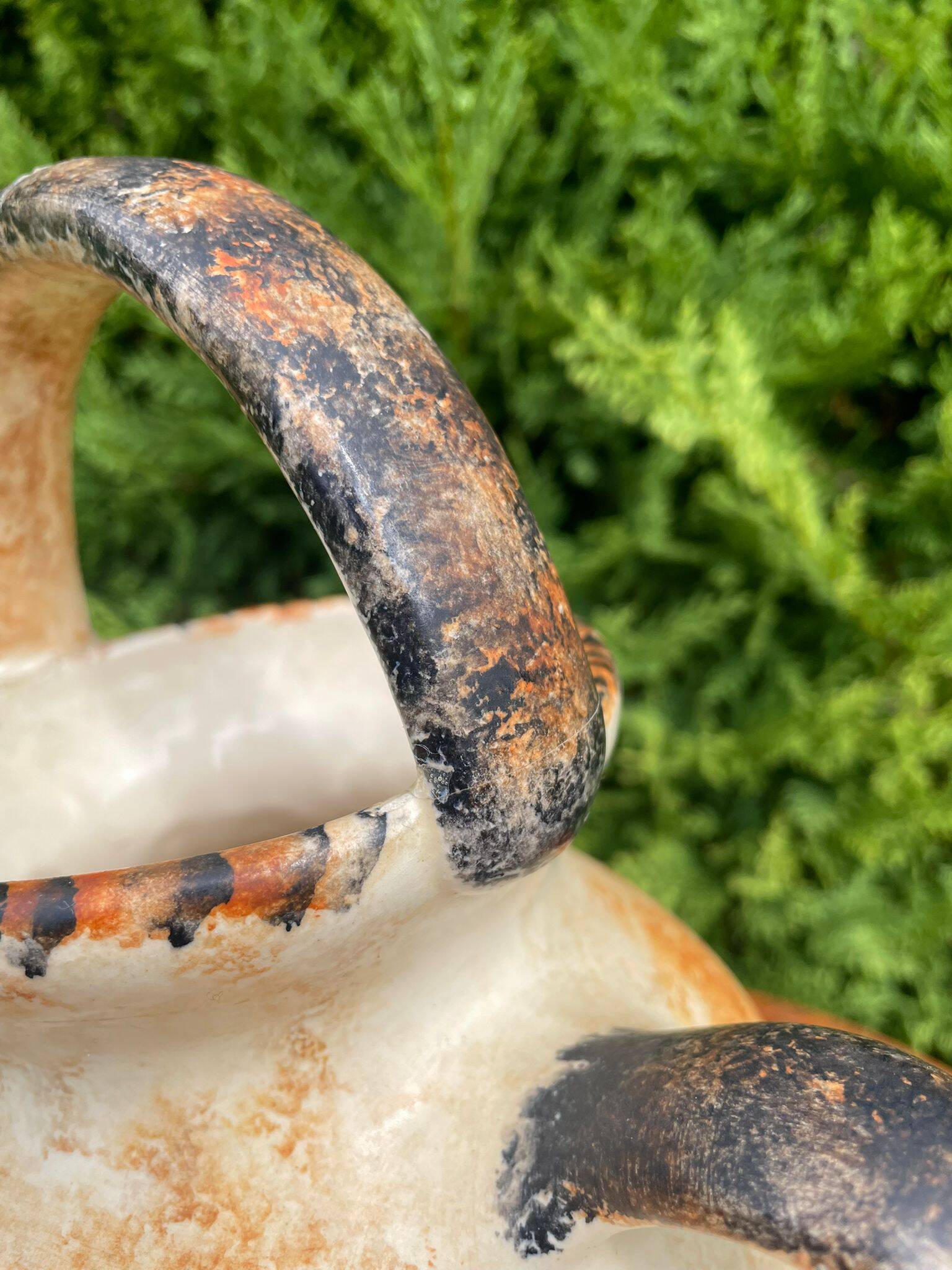 Lascaux prehistoric decorative pottery by Bruno Dose