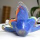 Murano swan pocket emptier