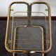 Gold side table