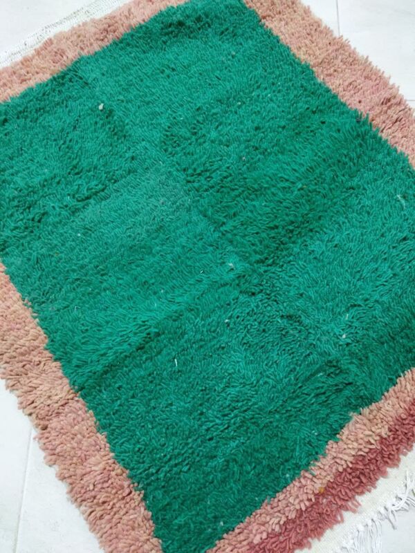 Tapis marocain En Laine Berbère 100 X 83cm