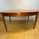 Mid-Century Vintage Teak Extending Dining Table 1960 Danish-Inspired Design