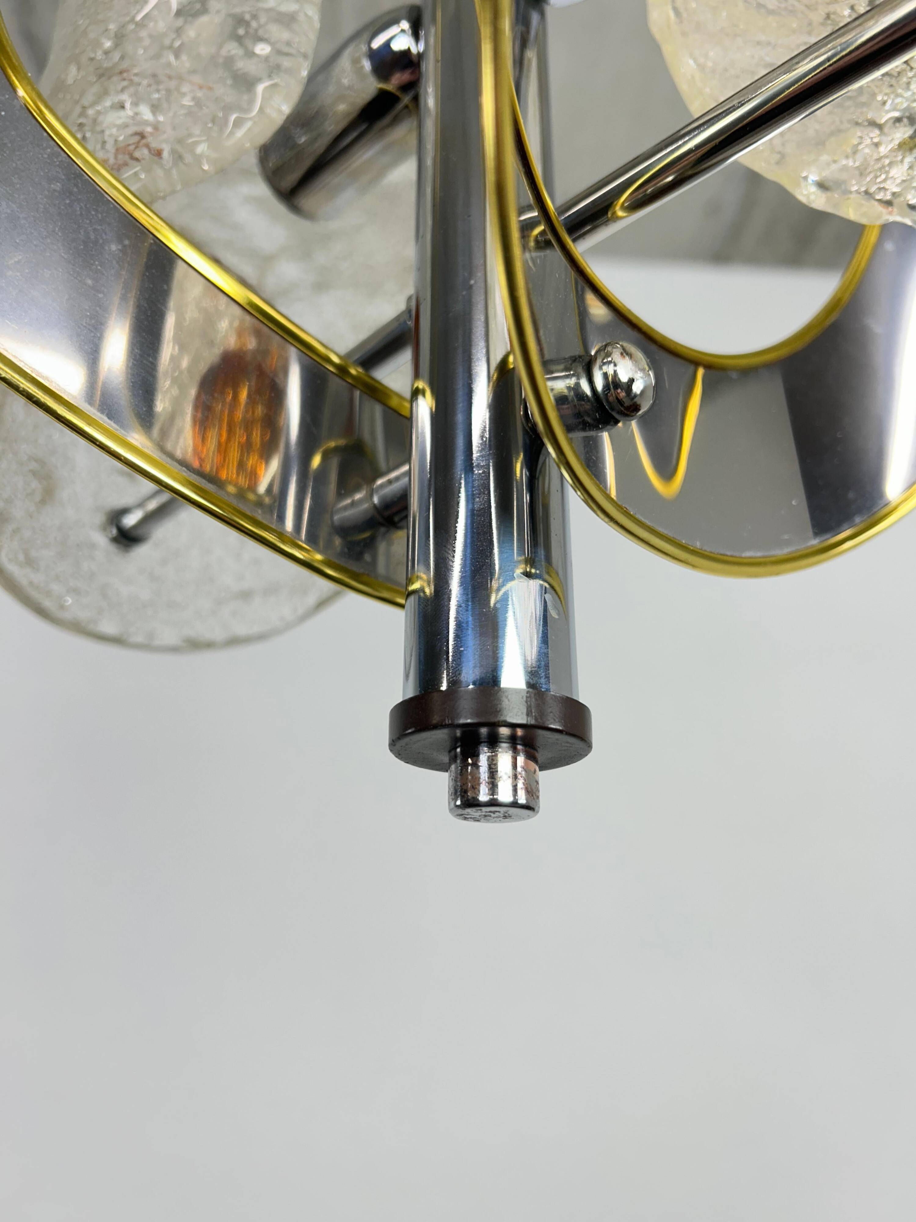 Modern mid-century pendant lamp by Toni Zuccheri for VeArt