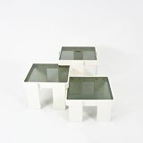 Set of 3 Nesting Tables by Gianfranco Frattini for Cassina, 1960s