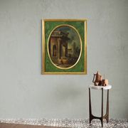Peinture italienne Caprice architectural du XVIIIe siècle