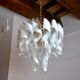Simoeng's Spiral chandelier, murano glass, Italy, 1960
