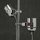 1970s Stanislav Indra Chrome Plated Floor Lamp, Czechoslovakia