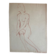 Dessin de nu féminin