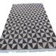 Vintage Turkish kilim, handwoven, 135x202 cm.