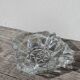 Vintage 1970s cut glass ashtray