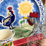 Emma Bridgwater Collector's Plate Published for the year 2000