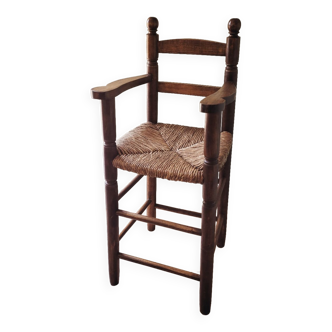 Children's high chair wood