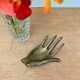Ashtray brass hand