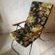 Vintage folding deckchair